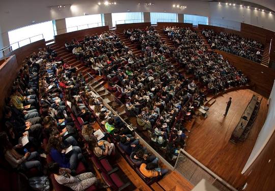 Imatge de la Jornada d'Informació per a orientadors d'una edició passada.